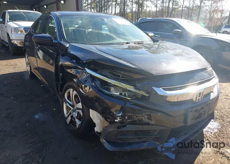 2017 Honda Civic Lx из США, поврежденный, VIN 19XFC2F54HE042853